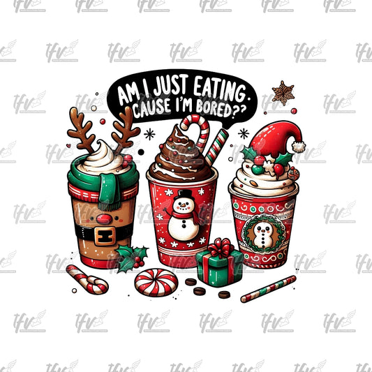Christmas Coffee Clip Art