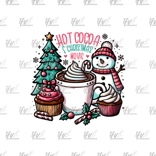 Hot Cocoa Christmas Clip Art