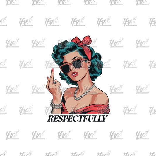 Respectfully Clip Art