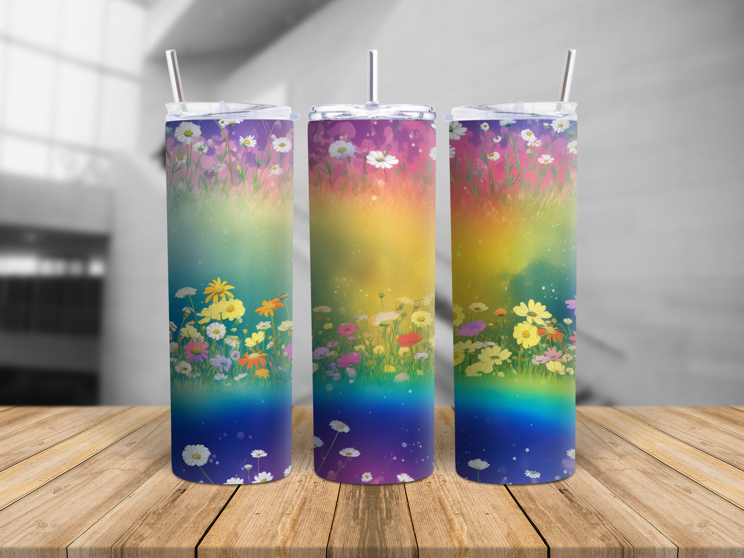 20 Oz Skinny Tumbler Sublimation Wrap Design Bundle