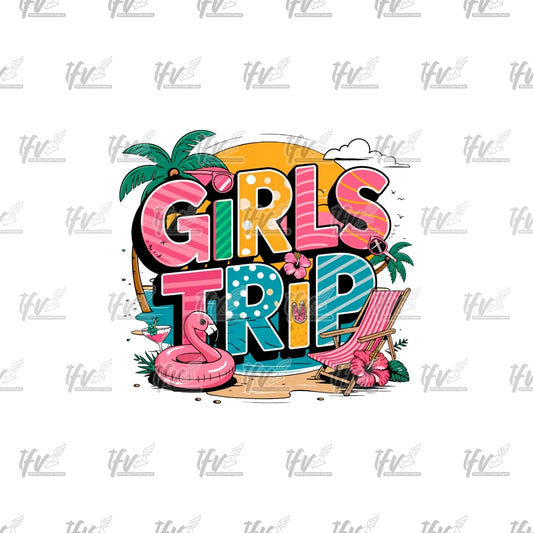 Girls Trip Clip Art