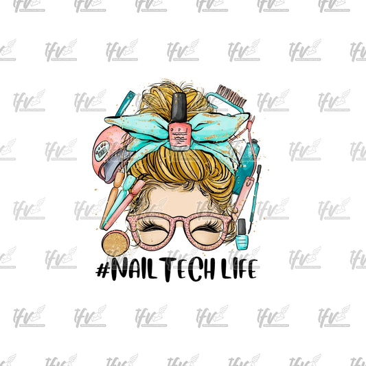 Nail Tech Clip Art