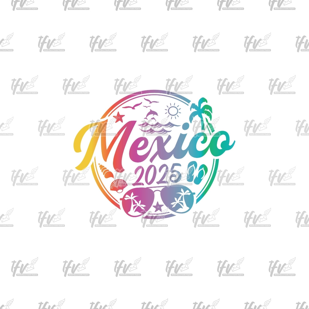 Mexico 2025 Clip Art