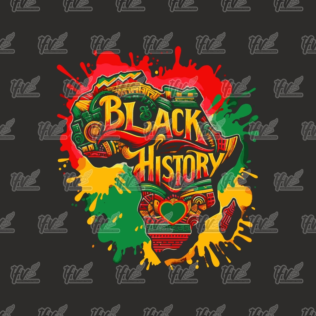 Black History Africa Clip Art