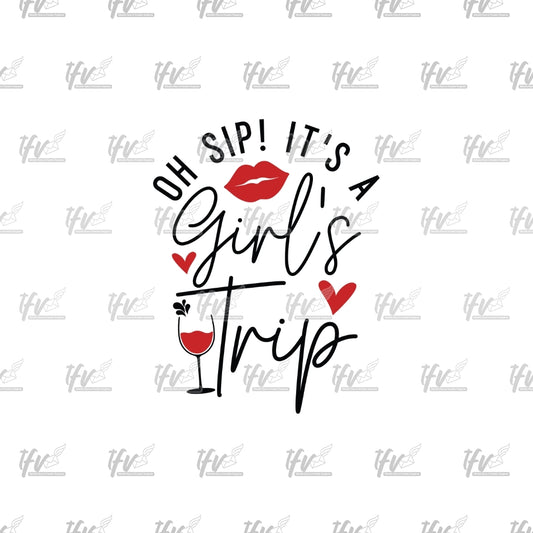 Girl's Trip Clip Art