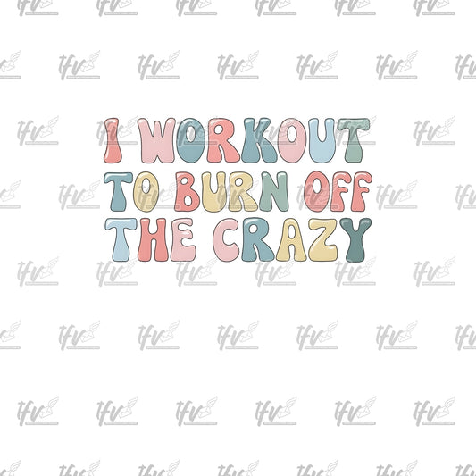 Crazy Workout Clip Art