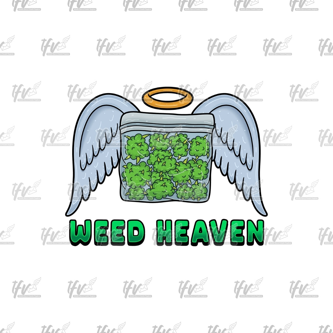 Weed Heaven Clip Art