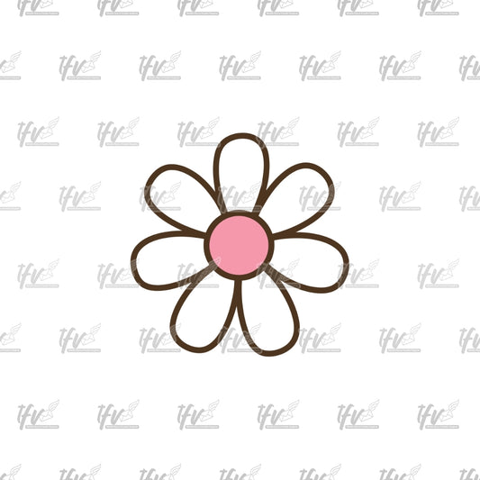 Pink and White Flower Clip Art