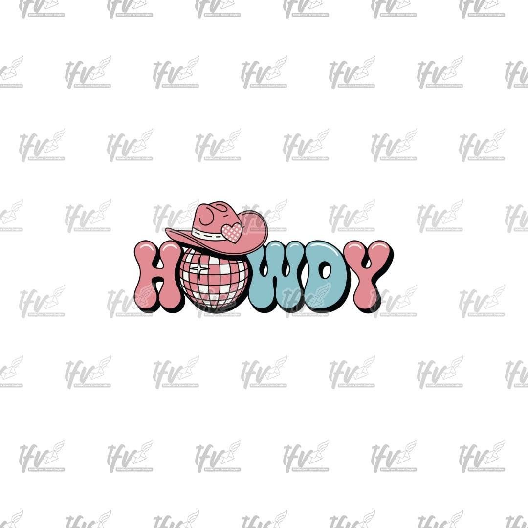 Howdy Groovy Clip Art