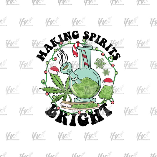 Marijuana Christmas Clip Art