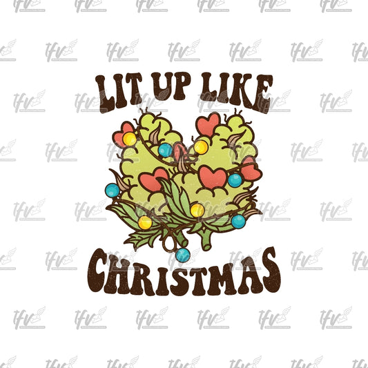Christmas Marijuana Clip Art