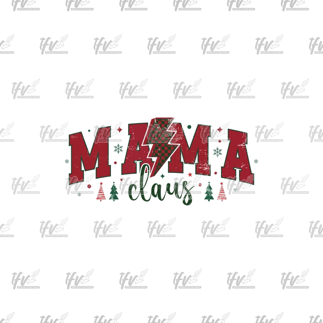 Mama Claus Clip Art
