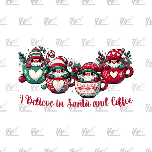 Christmas Coffee Clip Art