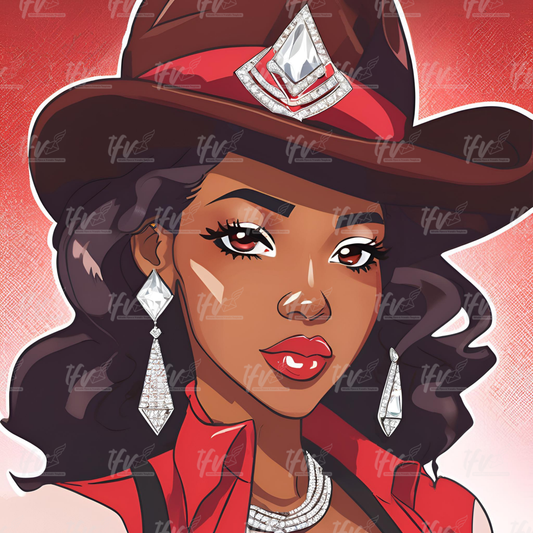NPHC Delta Sigma Theta Sorority Digital Illustration