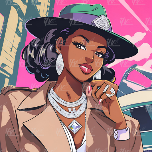Detective Pretty AKA Inspired Digital Illustration