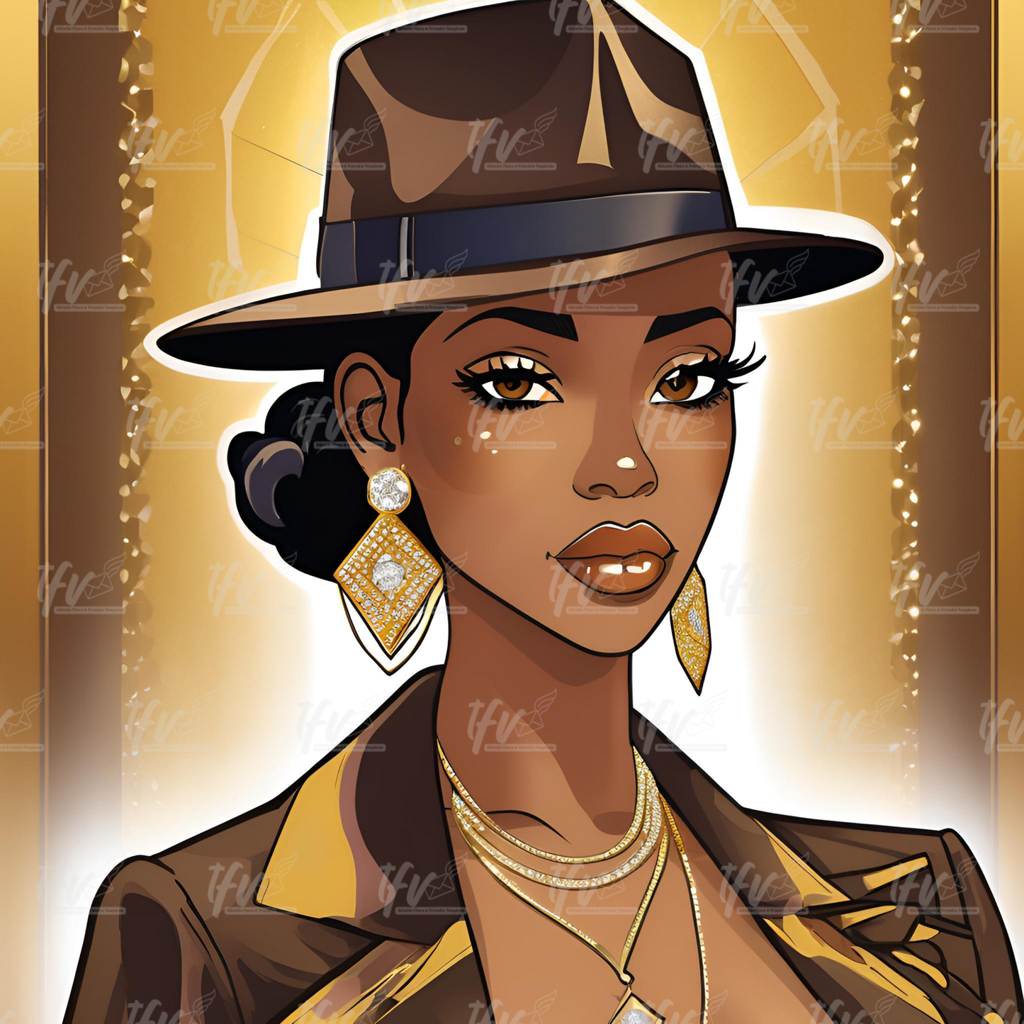 Divine 9 Sigma Sorority Digital Illustration