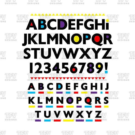 90's Show Martin Font