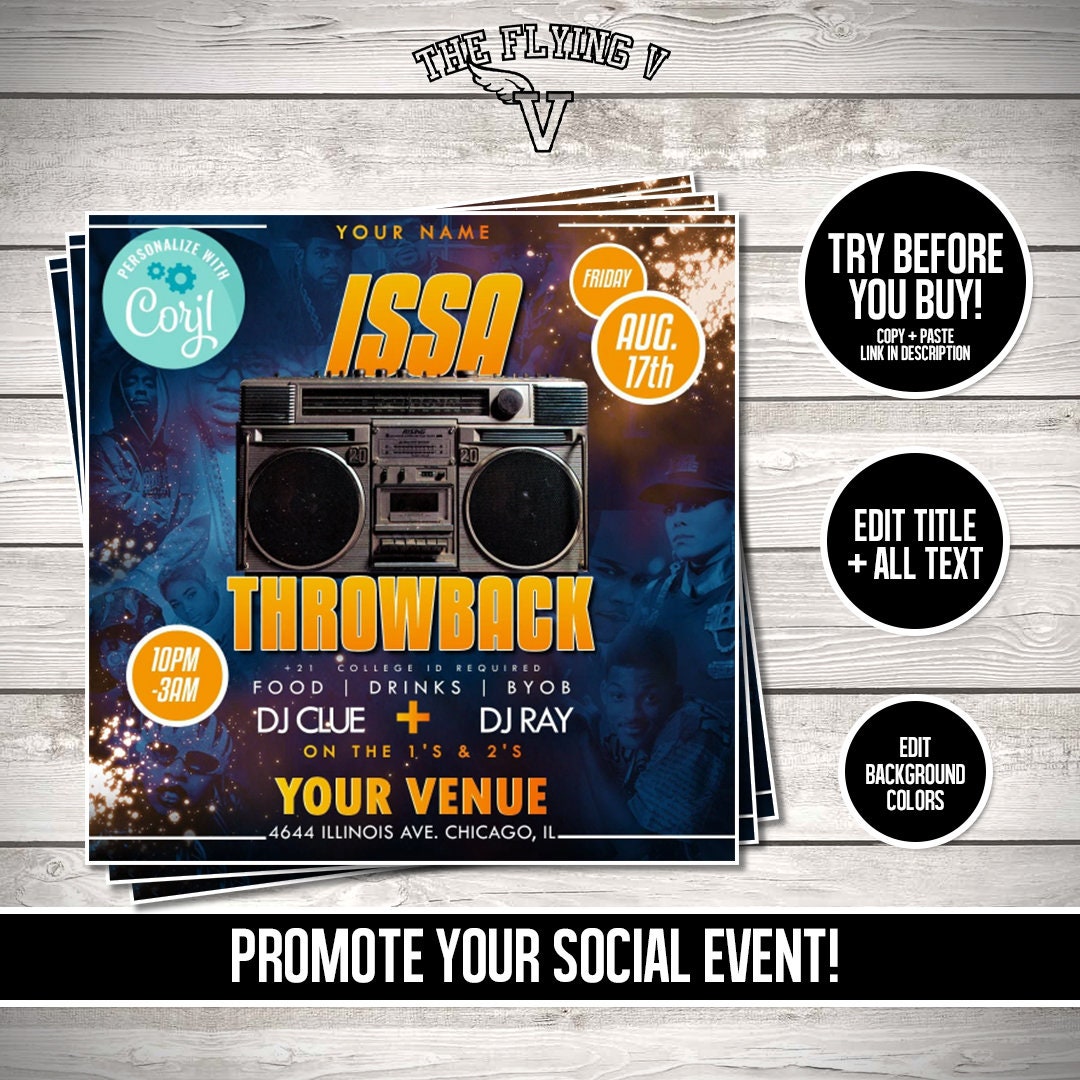 Halloween Party Invitation - Editable Template (Corjl Design)