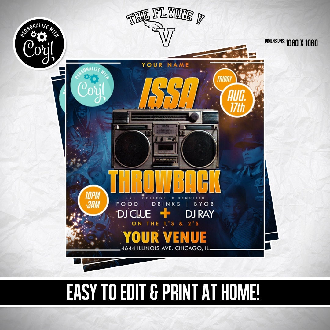 Halloween Party Invitation - Editable Template (Corjl Design)