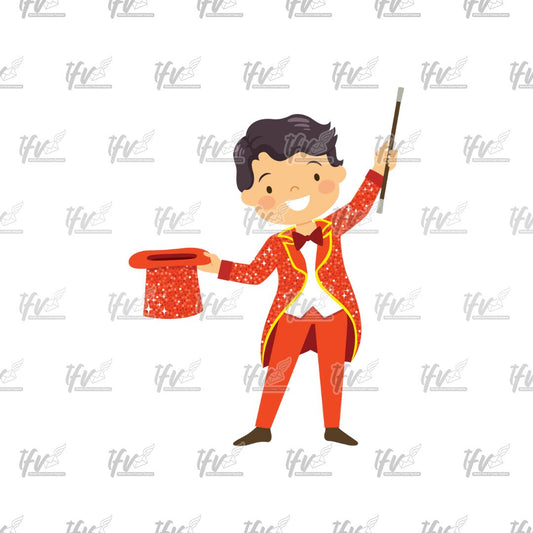 Circus Instructor Png, Clown Clipart, Cool Zoo Keeper, Cartoon Clipart, Carnival Clip Art, Digital Download, Sublimation Art, Printable Art