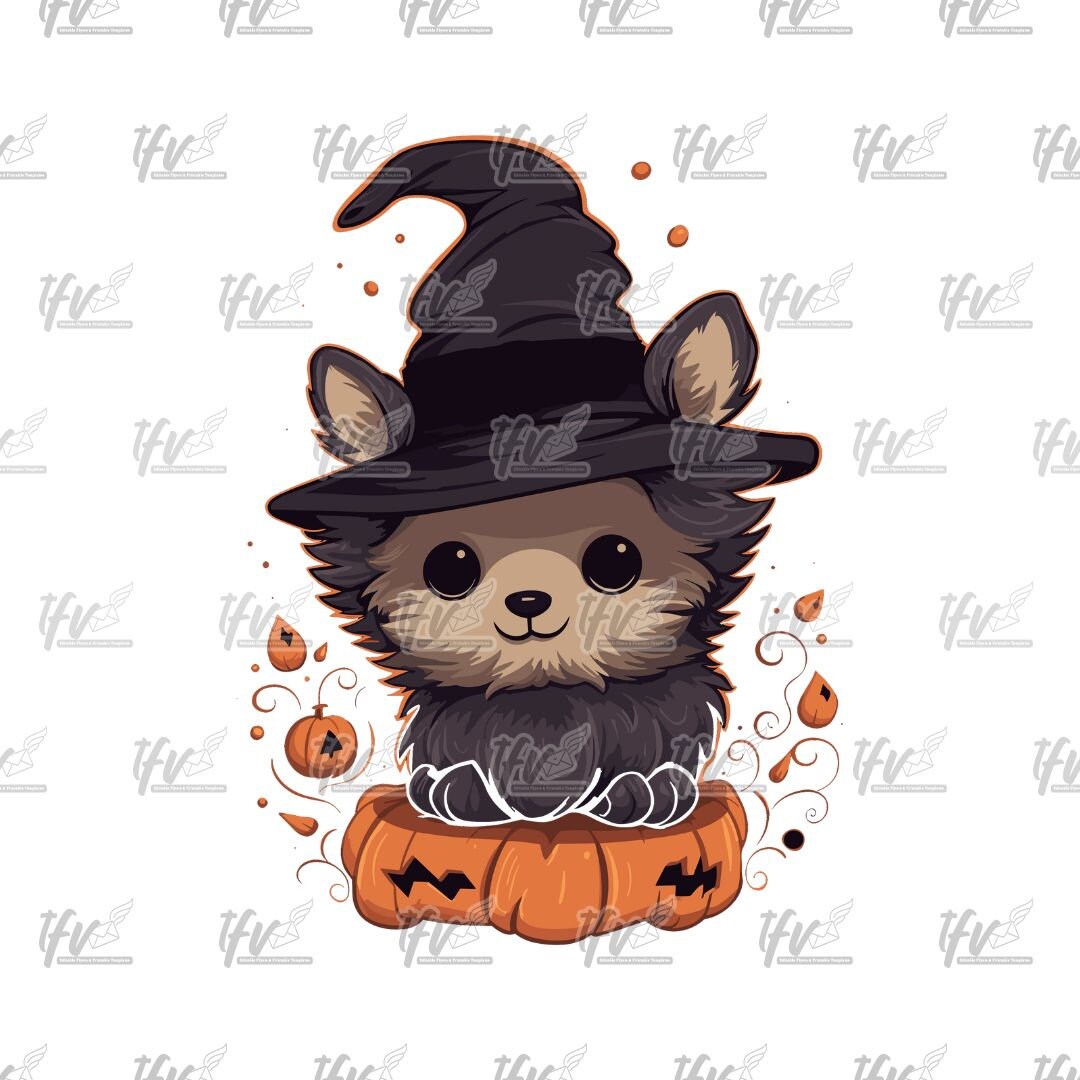 Cute Pomeranian Clip Art