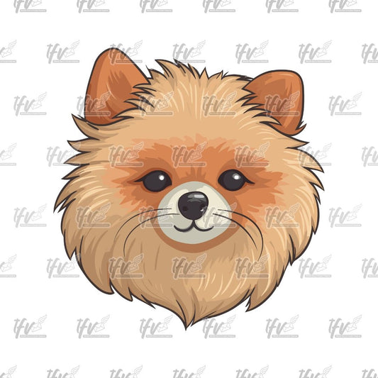 Fluffy Dog Clip Art