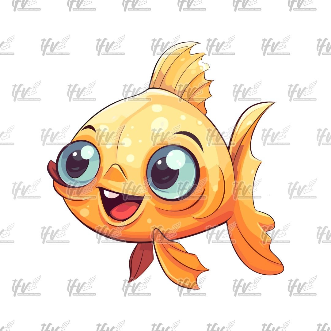 Gold Fish Clip Art