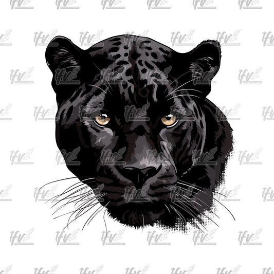 Spotted Panther Clip Art