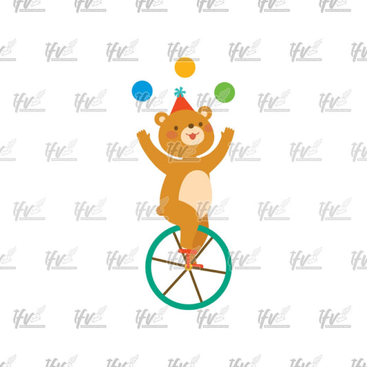 Circus Bear Clip Art