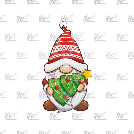 Christmas Gnome, Cute Clipart, Gnome Clip Art, Holiday, Christmas Clipart, Christmas Tree, Cartoon, Christmas Cookie, Sublimation, Clip Art