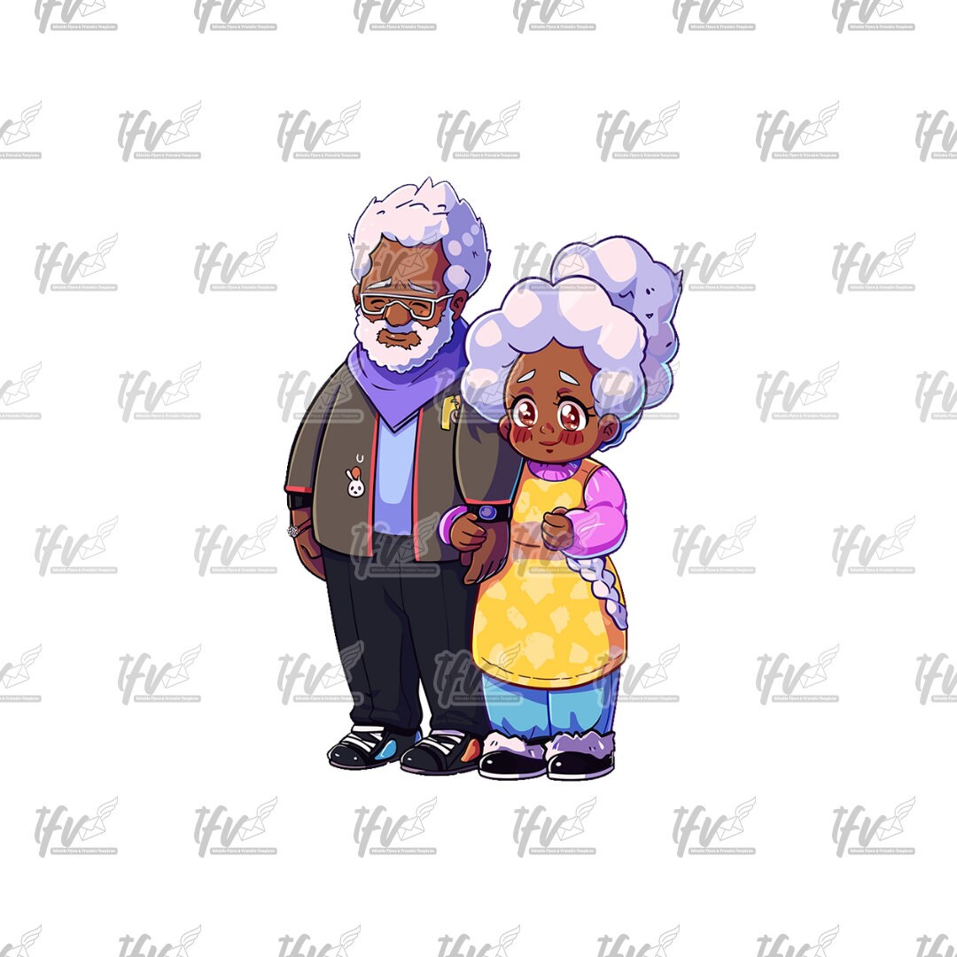 Black Love Christmas Clip Art