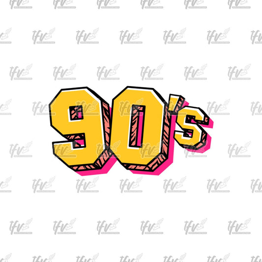 Retro 90s Digits