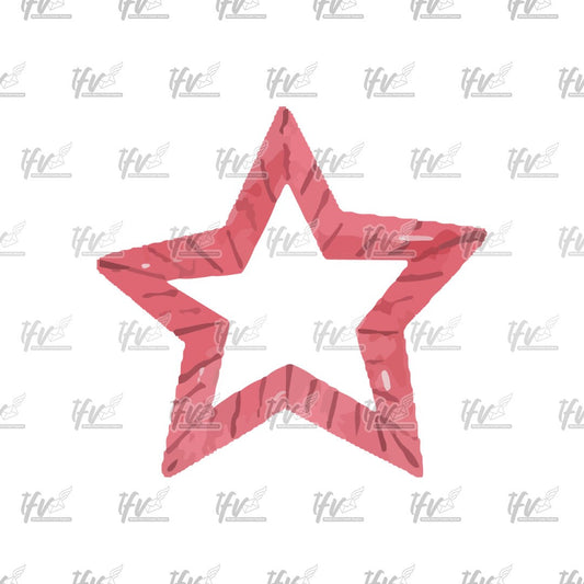 Christmas Clipart, Red Star Watercolor Vector, Christmas Clip Art, Christmas Décor, Watercolor Christmas Sublimation, Sublimation Designs