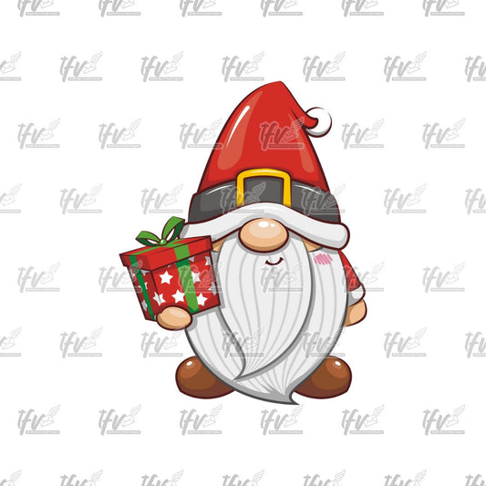 Christmas Gnome, Cute Clipart, Gnome Clip Art, Holiday, Christmas Clipart, Christmas Gift, Cartoon, Christmas Cookie, Sublimation, Clip Art