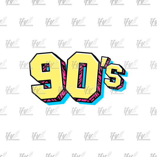 Retro 90s Digits