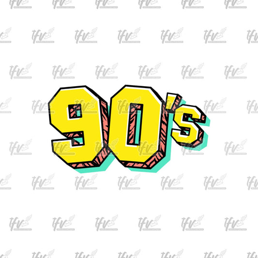 Retro 90s Digits