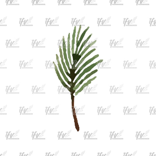Christmas Tree Branch Clipart, Pine Tree Vector, Christmas Clip Art, Christmas Décor, Watercolor Christmas Sublimation, Sublimation Designs