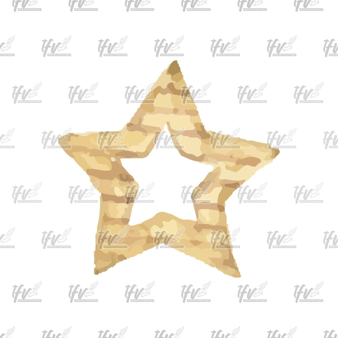 Christmas Clipart, Christmas Gold Star Watercolor Vector, Christmas ClipArt, Christmas, Christmas Present Sublimation, Sublimation Design