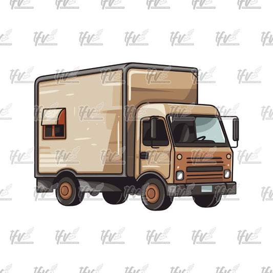 Cargo Truck Png, Truck Clip Art, Semi Truck Clip Art, Cargo Truck Clip Art, Truck Sublimation, Truck Driver Png, Truck Sticker Art, Cargo