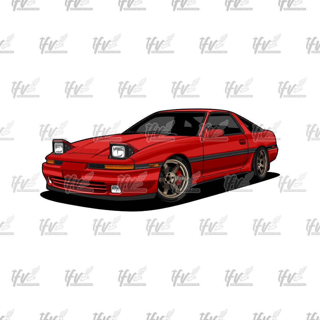 Red Car, Hot Rod Car Clip Art