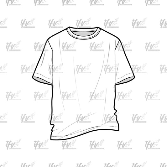 Apparel Mockup - Loose T Shirt