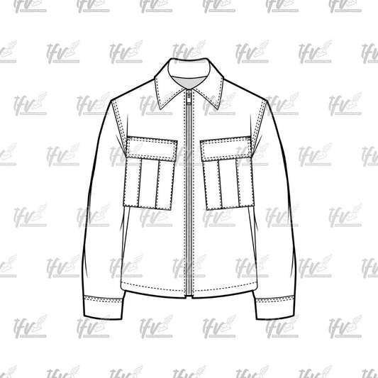 Pocket Jacket Mockup