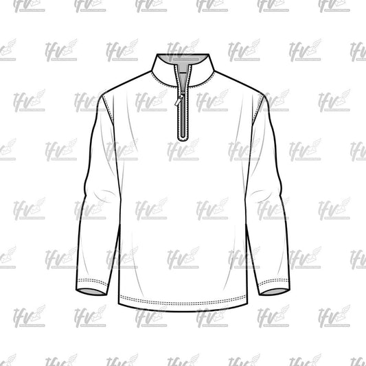 Fleece Mockup, Athletic Mockup, Apparel Mockup, Vector Illustration, Technical Drawing, Tech Pack, Procreate Files, Digital Fashion Mockup