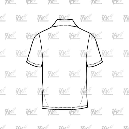 Short Sleeve Polo, Polo Mockup, Apparel Mockup, Vector Illustration, Technical Drawing, Tech Pack, Procreate Files, Digital Fashion Mockup